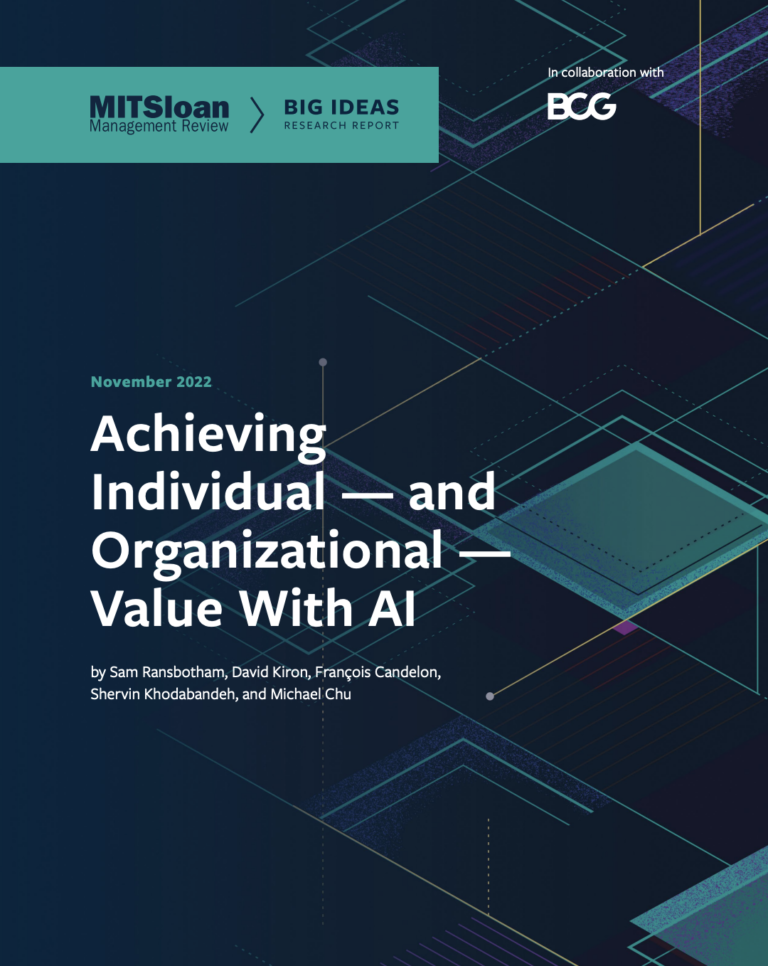 AI Digital Library - MIT Sloan management review - Achieving Individual ...
