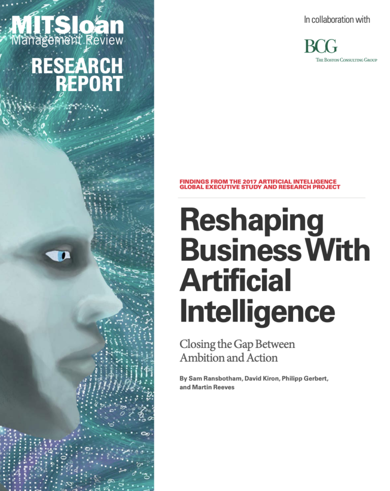AI Digital Library - MIT Sloan management review - Reshaping Business ...