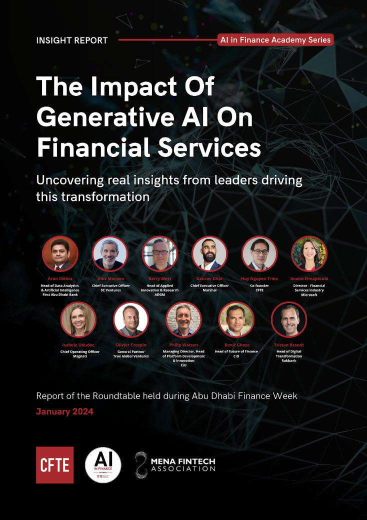 The Impact Of Generative Al On Financial Services Report 2024 - CFTE