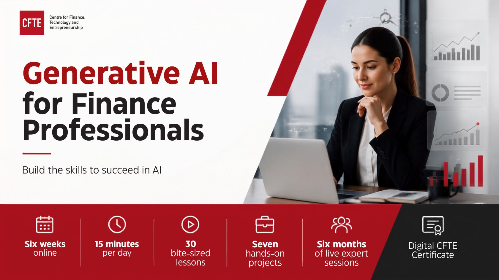Generative AI for Finance Professionals course banner