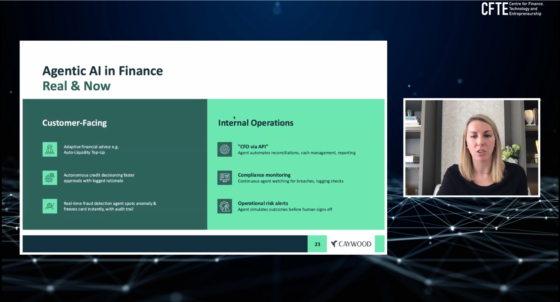 Megan Caywood webinar